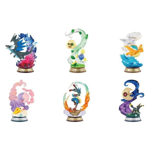 Re-Ment Pokemon Swing Vignette Collection 4 (Set of 6)