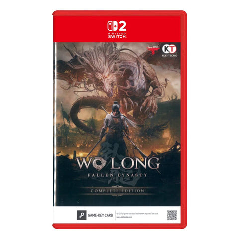 Nintendo Switch 2 Wo Long: Fallen Dynasty [Complete Edition] (Asia) Game Key-card