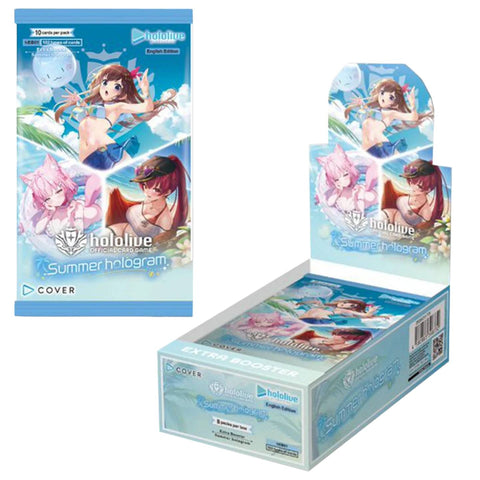 Hololive Card Game HEB01 Summer hologram Booster (ENG)