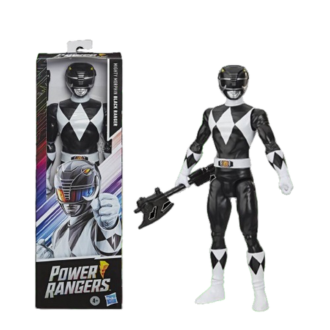 Hasbro Power Rangers Black Ranger 12-Inch Action Figure