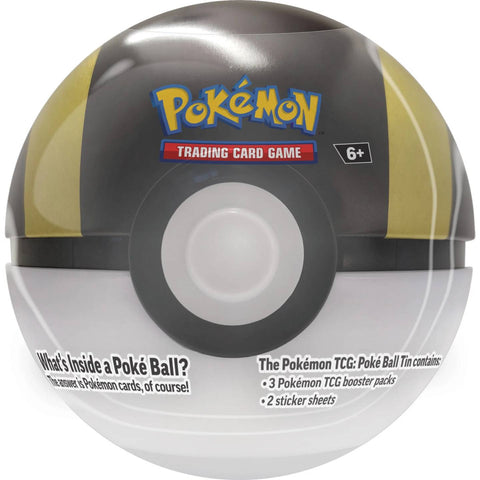 Pokemon TCG Poke Ball Tin - Black/Gold (210-41331)