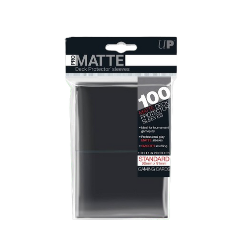 Ultra Pro Pro-Matte Black Sleeves (100 pcs)