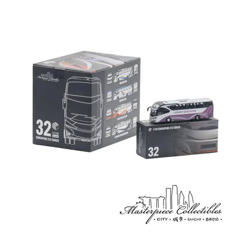MC SG32 1/110 Singapore Z12 Coach Bus Blind Box