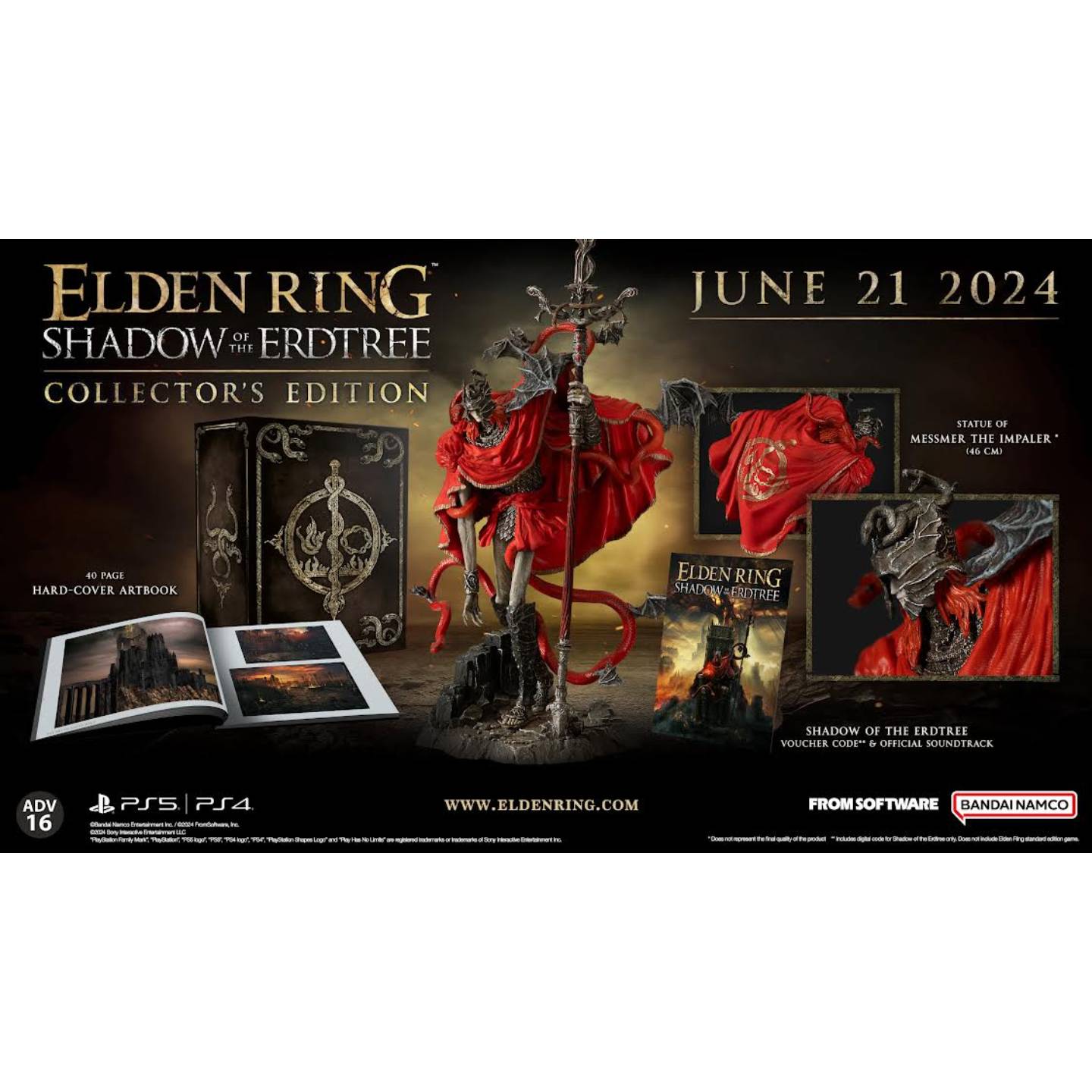 PS5 Elden Ring [Shadow of the Erdtree Edition] [Collector's Edition]  PLAYe