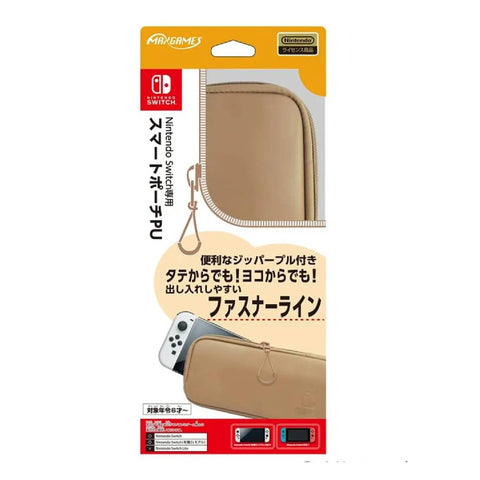 Nintendo Switch Maxgame Smart Pouch PU - Mocha