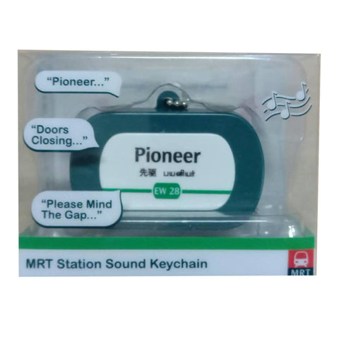 MRT Station Sound Keychain - Pioneer