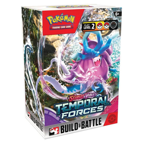 Pokemon SV5 Temporal Forces Build & Battle Box
