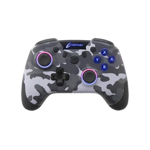 Nintendo Switch Cyber Gaming Wireless Controller HG Camouflage Gray