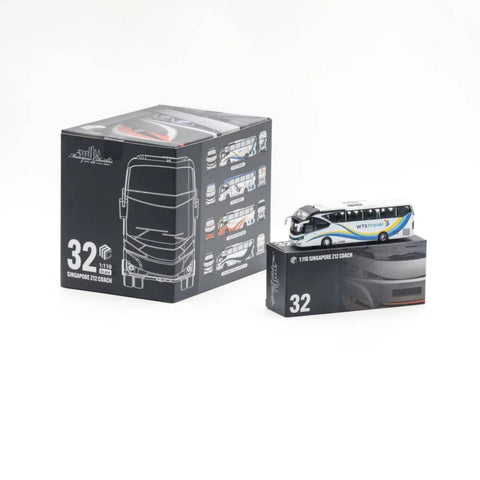 MC SG32 1/110 Singapore Z12 Coach Bus Blind Box