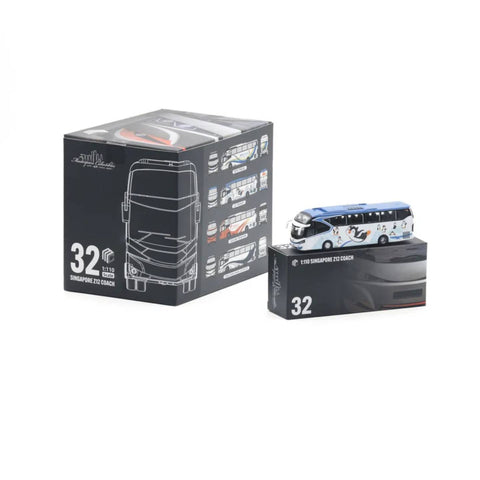 MC SG32 1/110 Singapore Z12 Coach Bus Blind Box