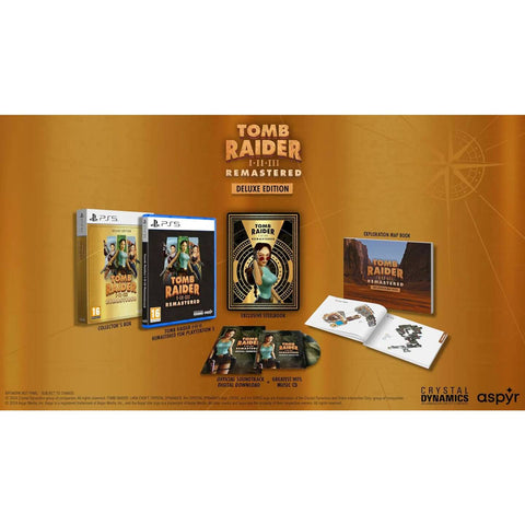 PS5 Tomb Raider 1 2 3 Remastered [Deluxe Edition] (EU)