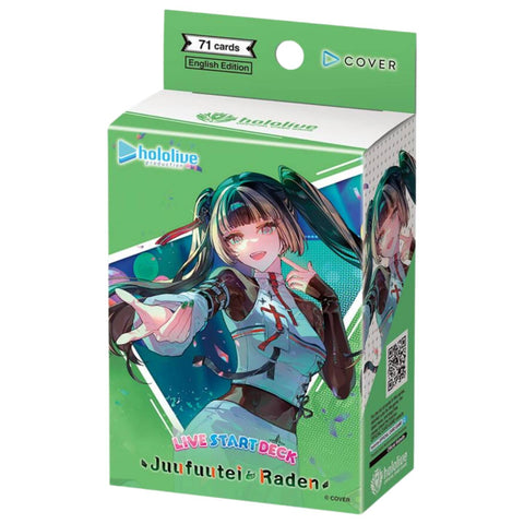 Hololive Card Start Deck HSD15E Juufuutei Raden (ENG)