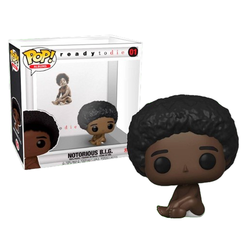 Funko POP! (01) Biggie Smalls Ready to Die  Album with Case