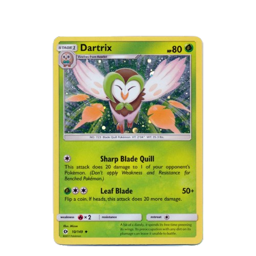 Pokemon Dartrix Promo Card | PLAYe