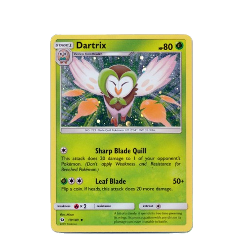 Pokemon Dartrix Promo Card