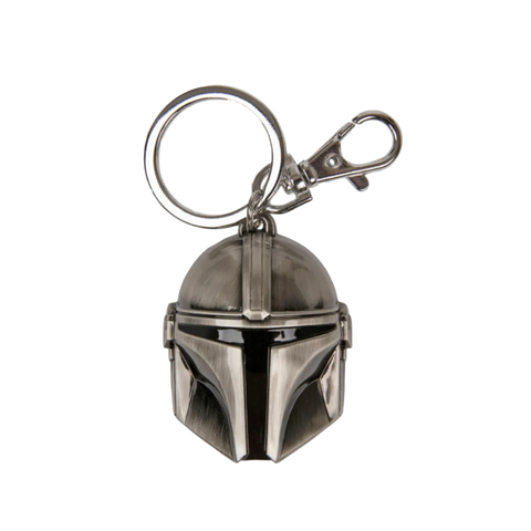 Star Wars The Mandalorian Helmet Pewter Key Chain