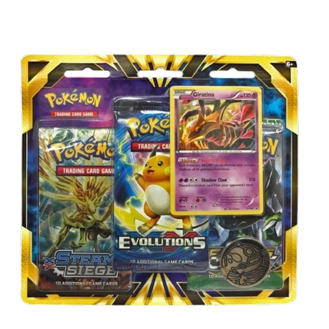 Pokemon 3 Pack Yveltal / Xerneas Cards Blister