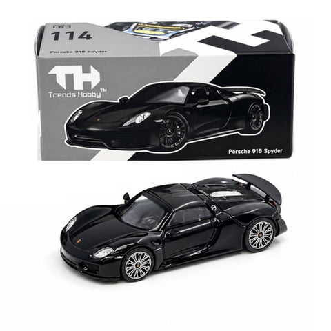 Trends Hobby 1:64 Porsche 918 Spyder Black