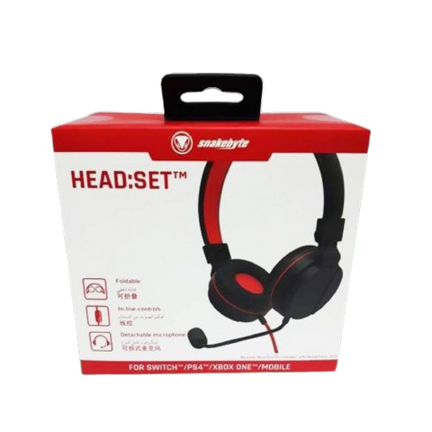 Nintendo Switch Snakebyte Headset (For PS4/XBox One/NSW/Phone)