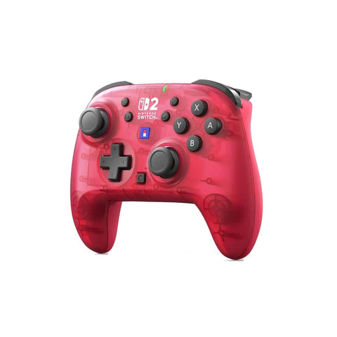Nintendo Switch 2 Hori Wireless Horipad Turbo - Ruby Red