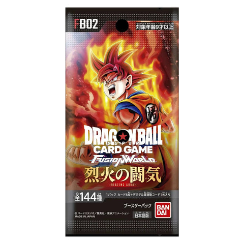 Dragonball Card Game FB02 Blazing Aura Booster (JAP)