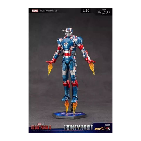 ZD Toys Iron Man 3 7' Iron Patriot Mark II