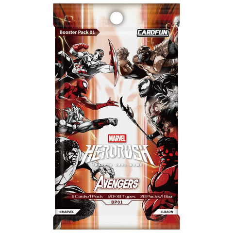 Marvel Hero Rush BP01 The Avengers Booster (ENG)