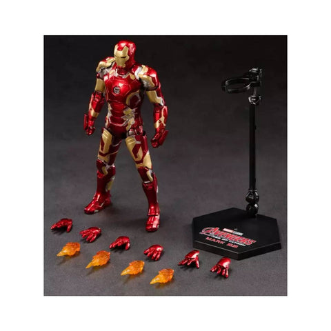 ZD Toys Iron Man 7'' Age of Ultron Mark XLIII Lighting Version