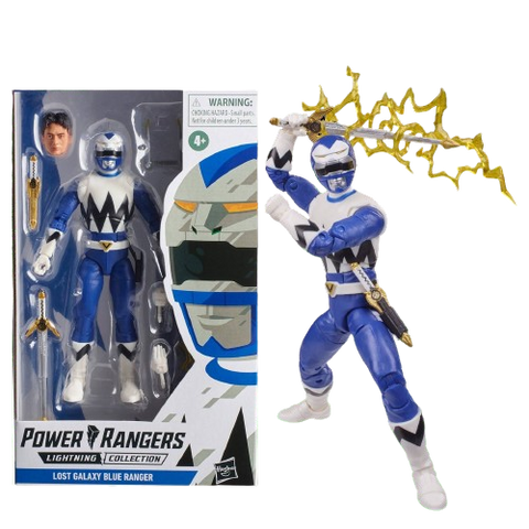 Power Rangers Lightning E5906AS09 6" Galaxy Blue Ranger