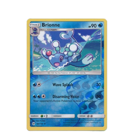 Pokemon Brionne Promo Card