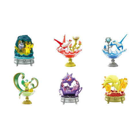 Re-Ment Pokemon Gemstone Collection Shining (Set of 6)