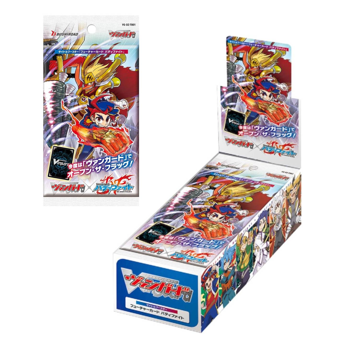 buddyfight booster box price Vanguard-DZ-TB01 Future Card Buddyfight Booster (JAP)