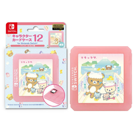 Nintendo Switch ILEX Rilakkuma Neko No Yu 12 Card Case