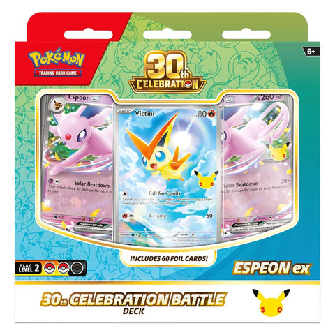 Pokemon 30th Celebration Battle Deck - Espeon ex