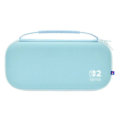 Nintendo Switch 2 Hori Slim Tough Pouch Plus - Pastel Blue