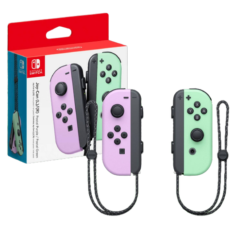 Nintendo Switch Joy-Con Controller - Pastel Purple/ Pastel Green (Local)