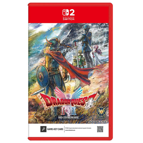 (Pre-order) Nintendo Switch 2 Dragon Quest I & II HD-2D Remake (Ship 30 October 2025) Game Key-card