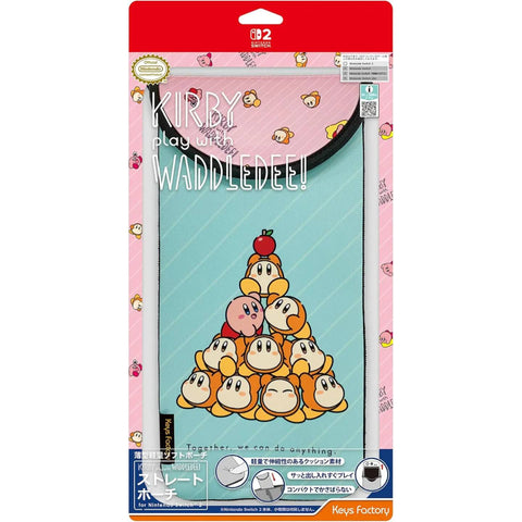 Nintendo Switch 2 Keys Factory Straight Pouch - Kirby Waddle