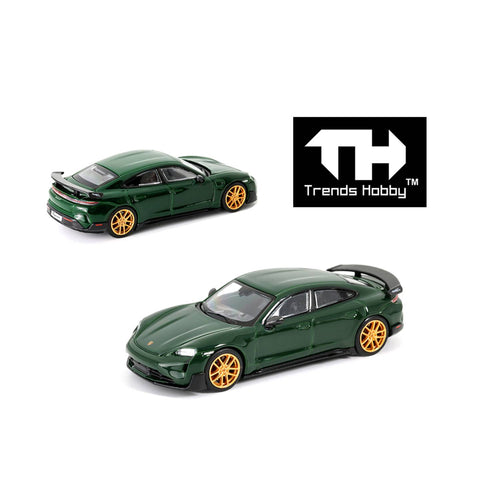 Trends Hobby 1:64 Porsche Taycan Turbo GT Green