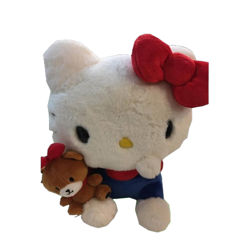 Hello Kitty 12" Plush - Holding Teddy Bear