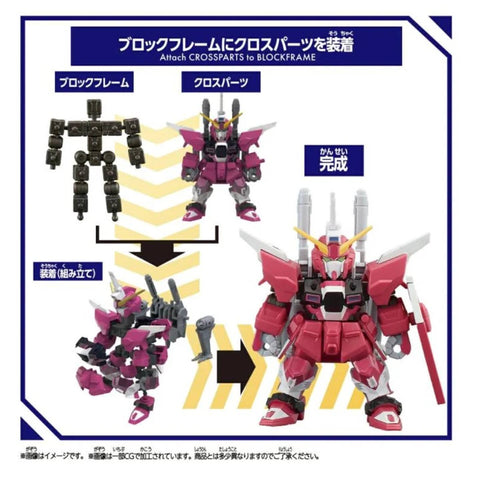 Bandai BlockCross BCG-003 Justice Gundam Type II