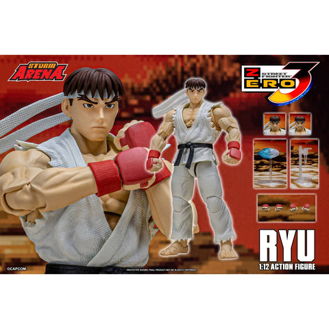 Storm Arena Street Fighter Zero 3 1/12 Ryu Figure