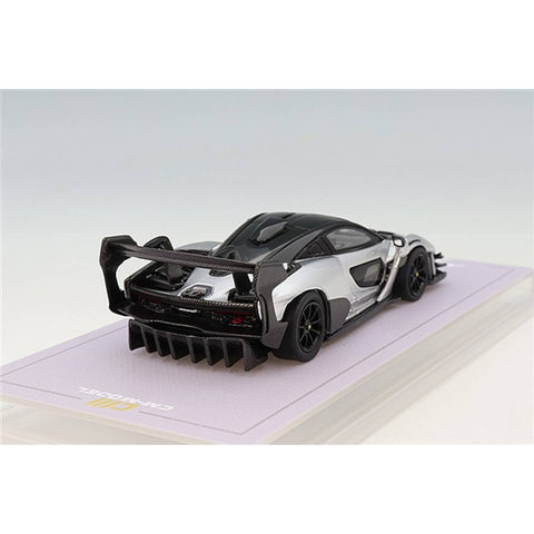 CM Model 1:64 McLaren Senna GTR Silver Grey