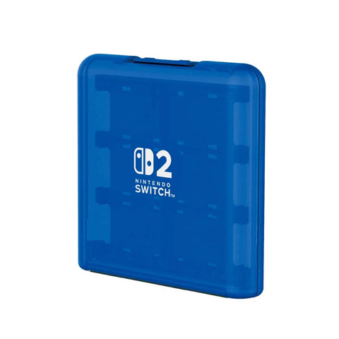 Nintendo Switch 2 Hori Game Card Case 12 - Clear Blue