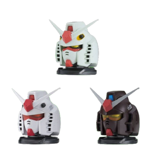 Exceed Model Gundam Head vol. 2 (Set of 3)