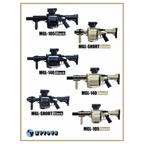 ZY Toys Multiple Grenade Launcher (Set of 6)