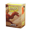 Dragon Shield 100 Matte Sleeves - Amber