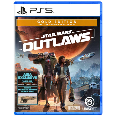 PS5 Star Wars Outlaws Gold Edition (Asia)