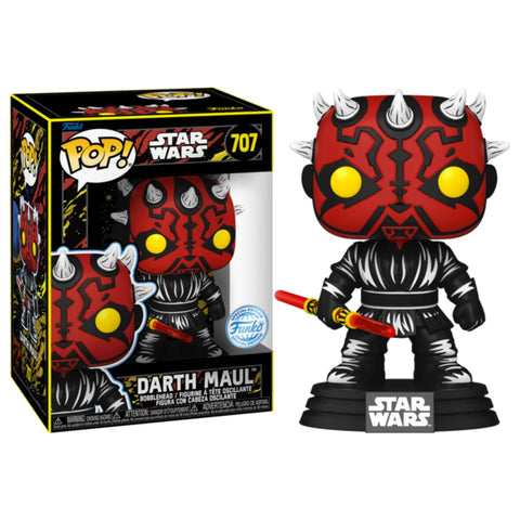 Funko POP! (707) Star Wars PM25th Darth Maul Retro Special Edition