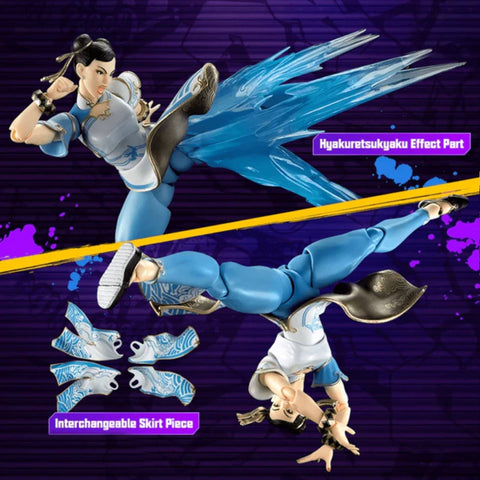 52Toys 1/12 Street Fighter 6 Chun Li White QiPao